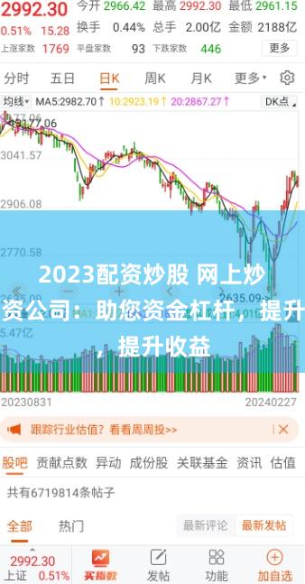 2023配资炒股 网上炒股配资公司：助您资金杠杆，提升收益